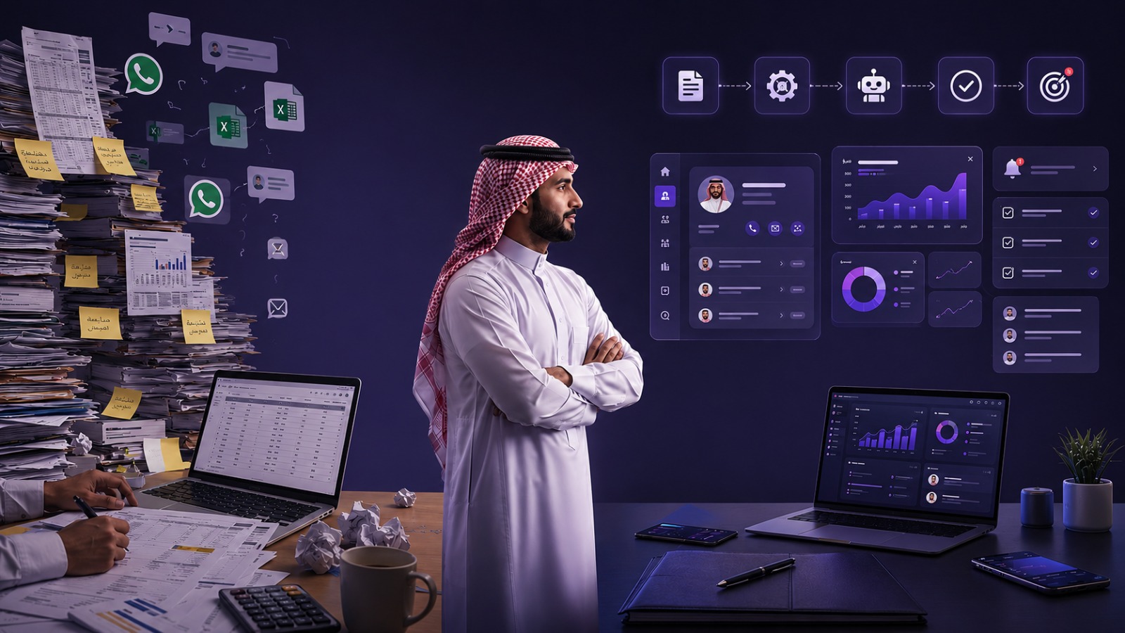 من التشغيل اليدوي إلى تشغيل قادر على النمو
